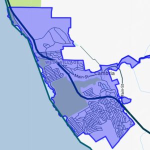 Cambria Chipping Map